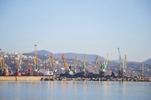 Repair port for sea vessels in Tuapse